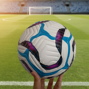 Ballon de football de taille officielle 5, en cuir PU, pour intérieur et extérieur, logo personnalisable, ballon thermocollé - Product Image 4