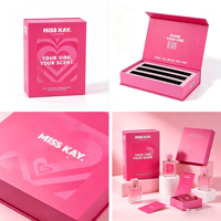 Caja de Embalaje de Perfume Ecológica de Alta Gama con Logotipo Personalizado |   Caja de Regalo Magnética de Lujo para Cosméticos