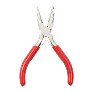 Alicates de joyería en forma de U de Xinrui Hardware, aleación de hierro-níquel para manualidades, mango azul y amarillo - Product Image 4