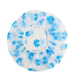 Women Luxury Cleaning Shower <b>Cap</b> Waterproof Wide Elastic Band Reusable Wave Point Accessories for <b>Swimming</b> - Product Image 1