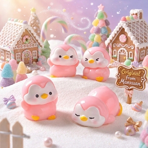 <span class=keywords><strong>ตุ๊กตา</strong></span>เพนกวินเรซิ่นขายส่ง หลากสีและท่าทาง สำหรับตกแต่งบ้าน<span class=keywords><strong>ตุ๊กตา</strong></span> ตู้ปลาขนาดเล็ก ไมโครแลนด์สเคป งานฝีมือ DIY - Product Image 3