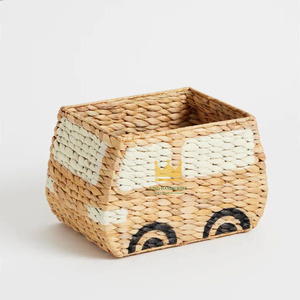 Panier en forme de voiture, panier de rangement mignon pour enfants et bébés, panier à linge écologique pour enfants - Product Image 3