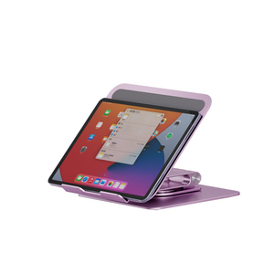 <span class=keywords><strong>Support</strong></span> d'ordinateur <span class=keywords><strong>portable</strong></span> rotatif à 360° en alliage d'aluminium, réglable en hauteur, pivotant, pliable, <span class=keywords><strong>portable</strong></span> et <span class=keywords><strong>ventilé</strong></span> pour bureau - Product Image 4