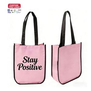 Factory Wholesale Price Custom Printed Recycle Reusable Laminated Non Woven <b>Tote</b> Shopping Bags - Product Image 2