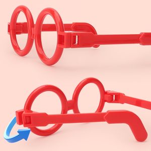 نظارات مستديرة للأولاد والبنات مع إطار نظارات مزيفة للأطفال بدون عدسة - Product Image 5