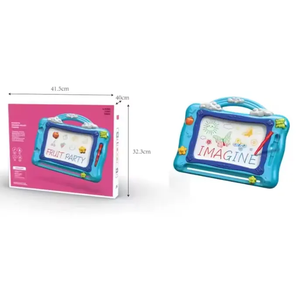 Pittura di giocattoli educativi per bambini in plastica magnetica giungla disegno lavagna con sigillo - Product Image 2