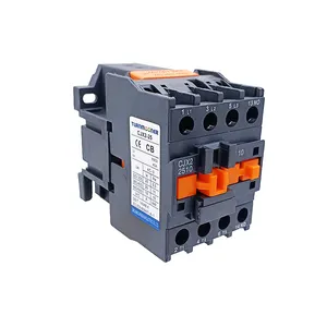 CJX2-25 good quality 220v coil Magnetic AC contactor direct sale 50hz or 60hz voltage up to 660v ac contactor