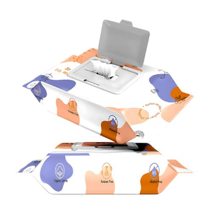 Lingettes pour bébé biodégradables et organiques, OEM ODM, étiquette privée, prix bas, lingettes pour bébé - Product Image 1