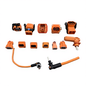 สายชาร์จรถยนต์ไฟฟ้าแบบกำหนดเอง สายไฟเชื่อมต่อ EV หุ้มฉนวน PVC แบบ 2 ขั้ว และ 3 ขั้ว สำหรับยานยนต์ - Product Image 1