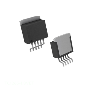 Circuit intégré BOM en stock, régulateur linéaire 1,8V 800mA 5DDPAK TO-263-6, D2PAK (5 fils + languette), TO-263BA, puce de circuits intégrés TC1265-1.8VET - Product Image 1