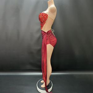 Novance Y4377 Dropshipping ürünleri ile 2024 romantik kokteyl elbiseleri resmi zarif taklidi lüks kadın etek seti - Product Image 4