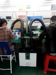 Extractor de humos de soldadura silencioso con corte láser - Product Image 5