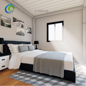 Prefab Kit Set nhà CONTAINER hiện đại CE phẳng gói container khách sạn E-PREFAB nhà <span class=keywords><strong>log</strong></span> cabin đẹp trai thiên nhiên thiết kế bằng gỗ - Product Image 3