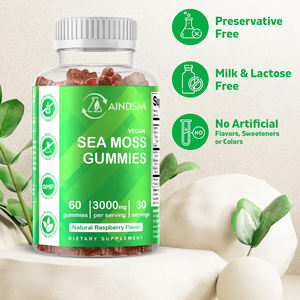 OEM Gelée de mousse de mer irlandaise Vegan Bladderwrack Supplément de racine de bardane Soutien de la santé intestinale et de la peau pour adultes - Product Image 5