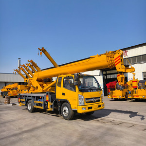 בניית בום טלסקופי <span class=keywords><strong>4</strong></span> סעיף 5/8/10 טון מנוף רב תכליתי במפעל עם שלדה תוצרת בית - Product Image 4