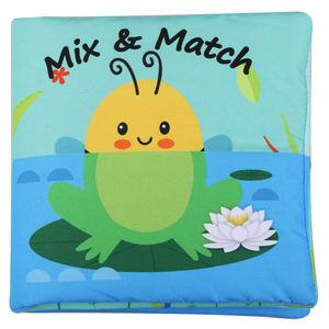 Libro de tela para bebés, para estimular el pensamiento y las habilidades prácticas de los bebés - Product Image 1