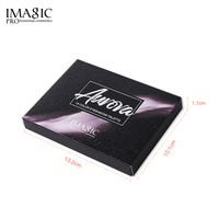 IMAGIC Großhandel Neue 15-Farben-Lidschattenpalette Rauchige Kühle Töne Hochpigmentiert Matt Schimmernd Glitzernd für Tiefes Augen-Make-up