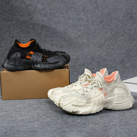 Chaussures de course et de marche légères pour hommes, respirantes, en mesh, printemps/été, avec fermeture à boucle