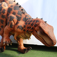 Costume de dinosaure T-Rex animatronique réaliste en acier, fait main sur mesure, avec jambes cachées, pour adultes et enfants, taille réelle, utilisation en extérieur/intérieur