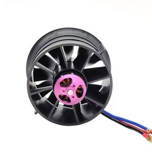 Prix d'usine <span class=keywords><strong>70MM</strong></span> 6S 2300KV <span class=keywords><strong>EDF</strong></span> 11 pales, ventilateur électrique à conduit de 800W alimenté par batterie avec moteur sans balais pour pièces d'avion RC - Product Image 1