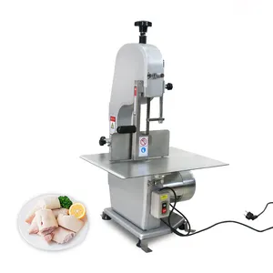 Commercial Stainless Steel Meat Cutting Machine Bone Saw Seafood Pork Steak Cutter