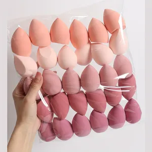 Ensemble d'éponges à maquillage pour l'application de crème BB liquide et de poudre, double usage, éponge à maquillage sèche et humide, taille standard - Product Image 4