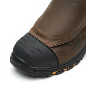 Stivali da Lavoro L611-H OEM ODM con Protezione Metatarsale, Stivali da Saldatura con Protezione Esterna per Saldatori - Product Image 6