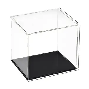 Acrylic Display Case Flat Pack Perspex Showcase Box for Model Display Collection