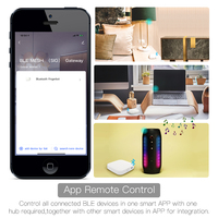 Tuya Zigbee3.0 Produits pour la maison intelligente sans fil Pont d'application Voix via Alexa Dispositifs de télécommande Google Home Hub de passerelle intelligente