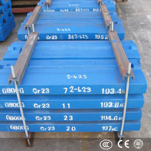 Barra de Impacto de Cromo-Manganos de Alta Resistencia PF-1315 para Minería de Minerales, Piezas de Fundición de Acero Cromado, Placa de Impacto Resistente al Desgaste - Product Image 4