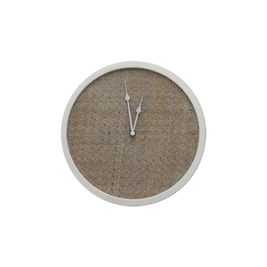 Applique <span class=keywords><strong>murale</strong></span> en paille tressée au Design Original, décoration de maison en bois Vintage et rustique Mdf, <span class=keywords><strong>grande</strong></span> horloge <span class=keywords><strong>murale</strong></span> en bois - Product Image 1
