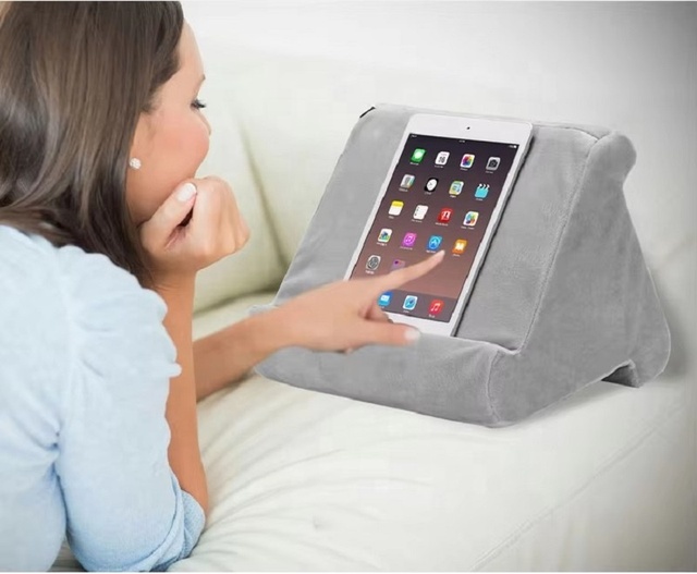 Reading Foam Reading Pillow Hand Free Phones Cushion Holder for Tablet Lap Pillow Stand