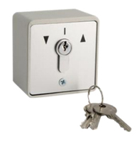 Interrupteurs à clé pour volets roulants automatiques au design moderne, en alliage d'aluminium argenté, prix usine, serrures de porte automatiques intelligentes et tendance