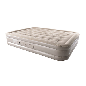 WOQI Modern Twin Size Indoor/Outdoor Inflatable Mattress <strong>Airbed</strong> Built-in Pump PVC <strong>Topper</strong> Camping Foldable Cooling Hot Selling - Product Image 1