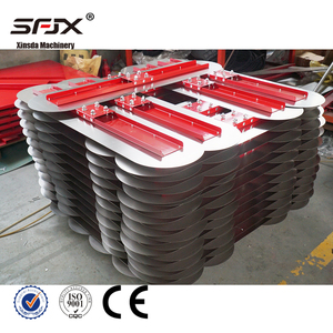 Truelle à béton SFJX avec manche rouge et lame en aluminium, outil de construction - Product Image 5