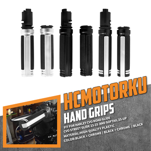 Poignées de guidon de moto CNC pour Harley Softail Fat Boy <span class=keywords><strong>Deluxe</strong></span> 2025 Touring <span class=keywords><strong>CVO</strong></span> Street Road Glide 2023-2025 FLTRX - Product Image 2