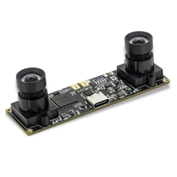 Aismartlink Caméra synchrone double objectif 2 millions de pixels 1080P couleur à obturateur global AR0234 avec déclencheur externe