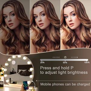 <span class=keywords><strong>Bombillas</strong></span> inteligentes <span class=keywords><strong>de</strong></span> 2 LED, lámpara <span class=keywords><strong>de</strong></span> mesa <span class=keywords><strong>de</strong></span> maquillaje <span class=keywords><strong>de</strong></span> escritorio, espejo cosmético portátil para dormitorio <span class=keywords><strong>de</strong></span> viaje en casa - Product Image 6