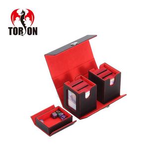 Caja de Almacenamiento para Cartas Coleccionables TCG CCG, Caja Multiusos para Mazos Commander, Estuche para Cartas Deportivas PTCG TCG, Bandeja para Dados - Product Image 1
