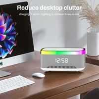 Nouveau haut-parleur intelligent A911 pour V5.3, chargeur sans fil créatif de bureau, réveil à induction de chevet, audio