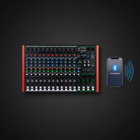 Console de mixage audio DJ 12 canaux avec connexion USB/BT/MP3 – Table de mixage audio professionnelle pour petites scènes, spectacles et soirées en direct