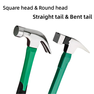 <span class=keywords><strong>Marteau</strong></span> à griffes multifonctionnel en acier, magnétique, avec manche en fibre plastique, vente chaude - Product Image 4