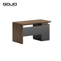 Bureau de luxe moderne bureau poste de travail tiroirs design table d'ordinateur de direction ensemble de meubles de travail en bois