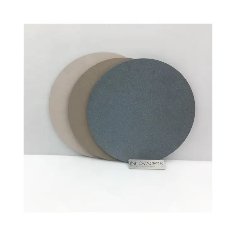 Innovacera 1-100 micron Trắng alumina xốp gốm lọc đĩa cho trang trại cá oxysen khuếch tán