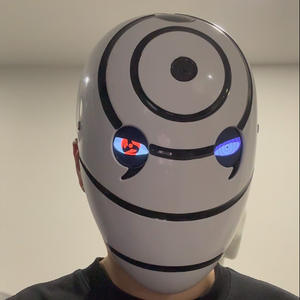 ओबिटो मदरसा फाईनी शरण के लिए मास्क के लिए लाइट-अप, नए साल प्लास्टिक - Product Image 5