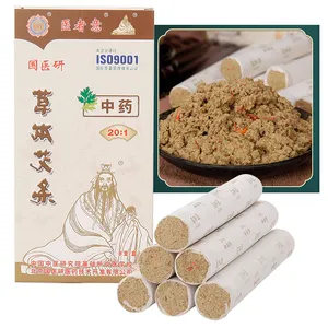 20:1 moxabustão chinês tradicional usado puro moxa rolo moxa charuto para cuidados de saúde