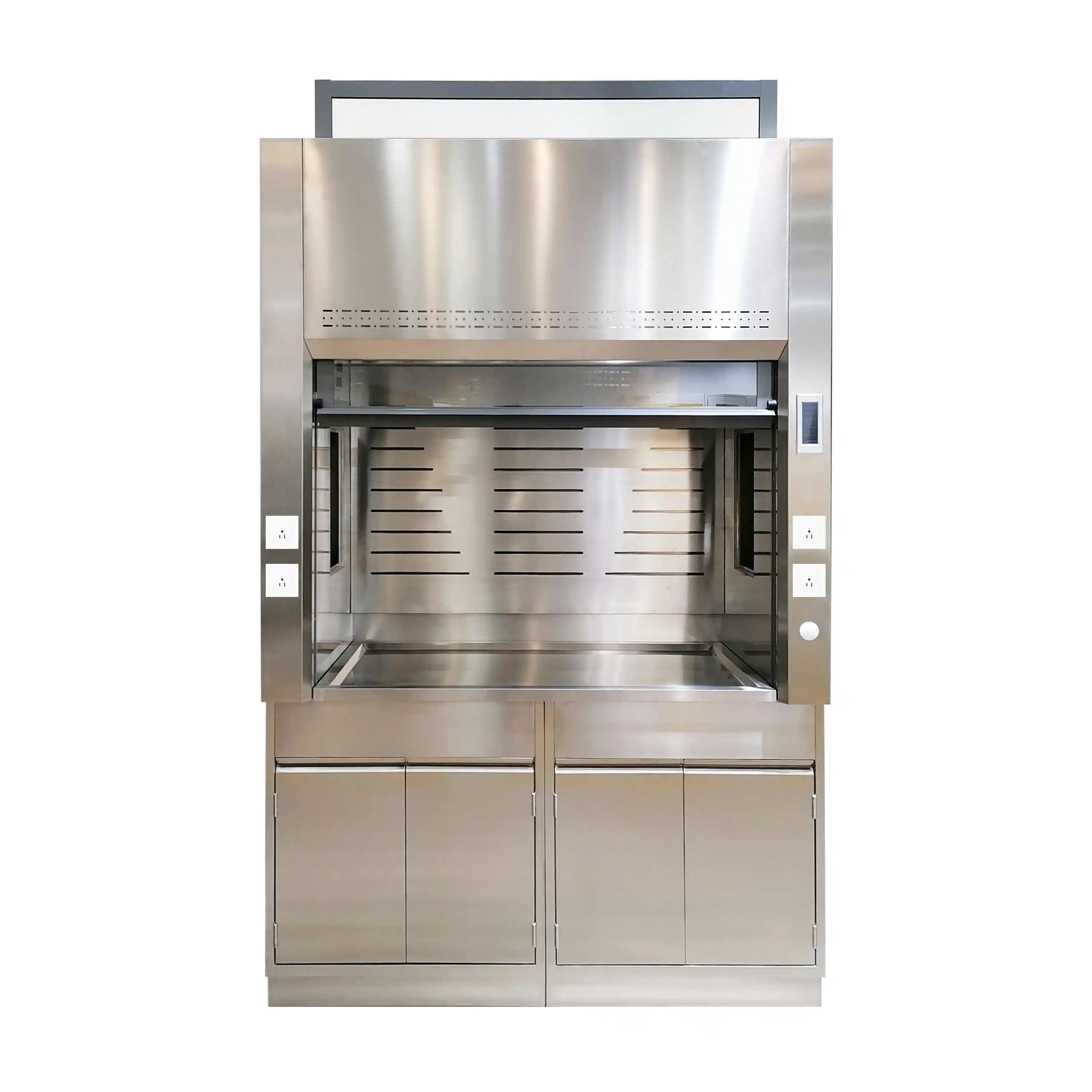 High quality 304 316 stainless steel fumehood laboratory hoods extraction cupboards