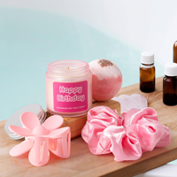 Coffret Cadeau Saint-Valentin et Anniversaire pour Femme, Meilleure Amie, Sœur - Kit de Soins Personnels et de Bien-être, Coffret Cadeau Spa, Bracelet, Coffret Cadeau Femme