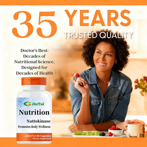 Capsule di Nattokinase a Marchio Proprietario OEM/ODM, 4000 FU per Porzione, Certificato Halal, 60 Pillole/Flacone, Supporto per il Cervello - Product Image 2