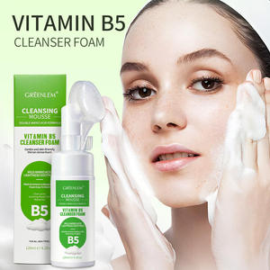 Limpiador Facial en Espuma GREENLEM con Vitamina E y Ácido Hialurónico, Limpieza Profunda Suave, Control de Grasa, Para Todo Tipo de Piel, 120 ml, Marca Privada - Product Image 1